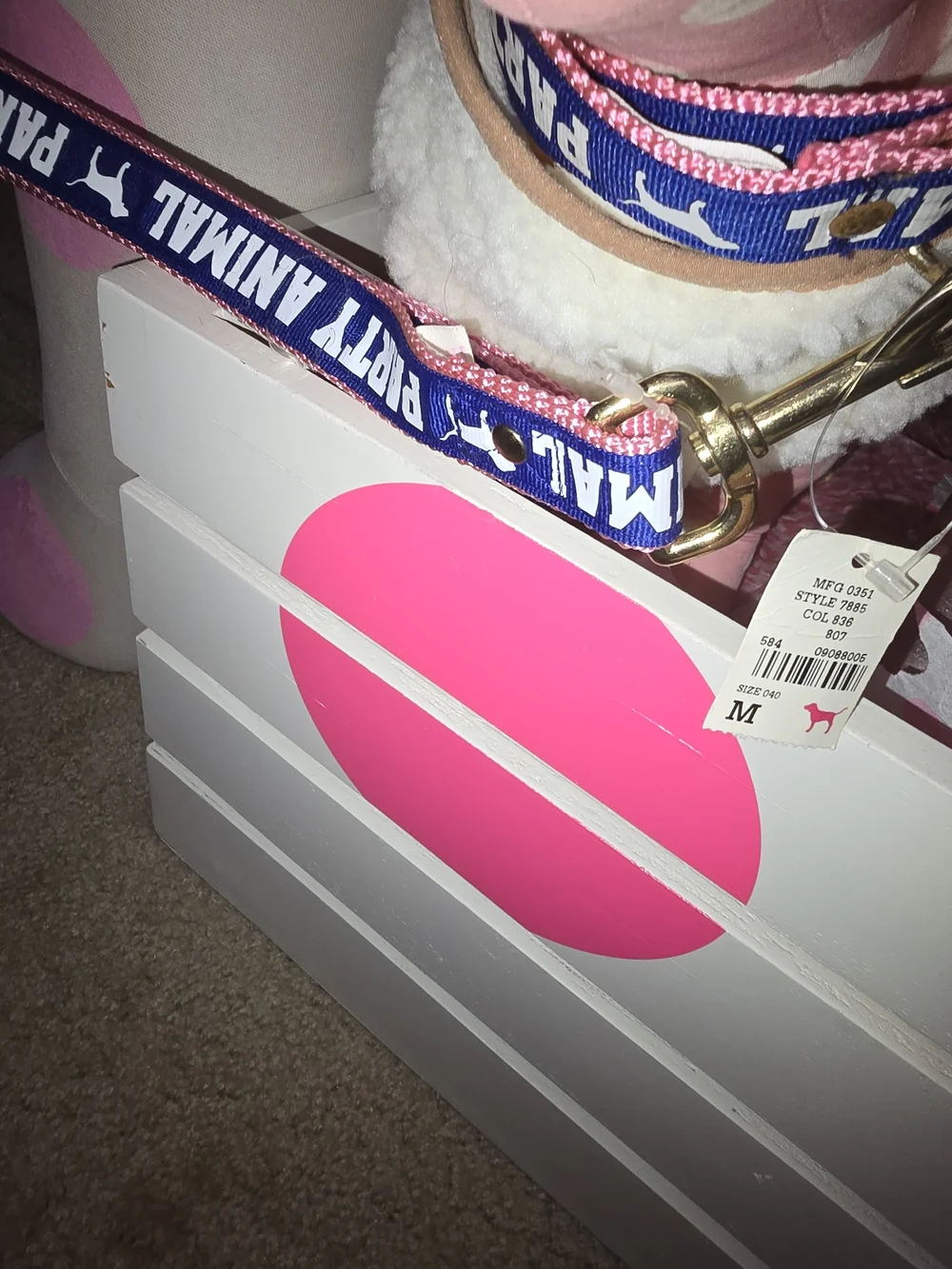 PINK VICTORIA'S SECRET PINK Leash And Collar